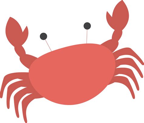 Crab Clip art - Red crab vector png download - 1806*1544 - Free Transparent png Download. - Clip ...