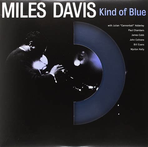 Miles Davis Kind Of Blue MONO Edition 180gm BLUE Vinyl LP black/white ...