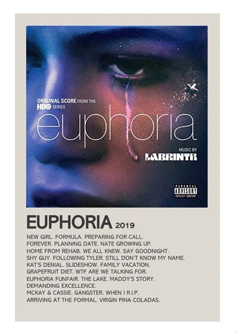 euphoria soundtrack - by lola | Good vibe songs, Euphoria, Euphoria song