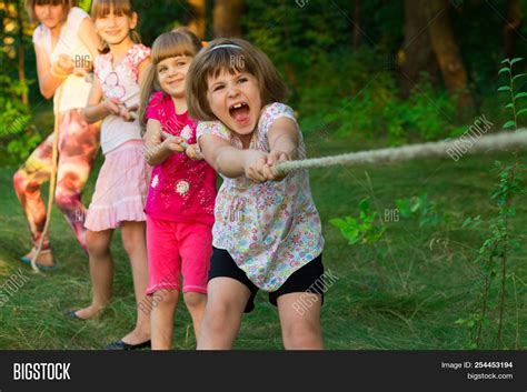 Happy Children Playing