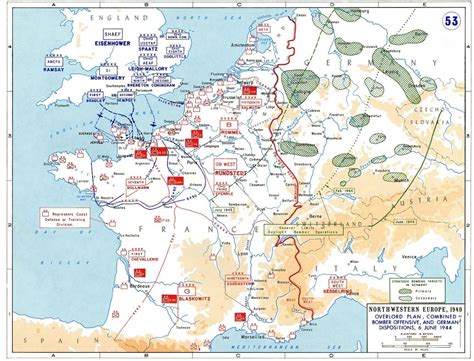 Planning for Operation Overlord: German dispositions on June 6, 1944 ...