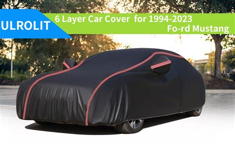 Amazon.com: ULROLIT 6 Layer Waterproof Car Cover for 1994-2023 Fo-rd ...