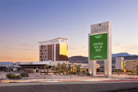 Durango Casino & Resort Shares Target Opening Date and Lights Marquee ...