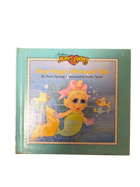 Vintage Muppet Babies Book, Miss Piggy's Mermaid Tale - Etsy