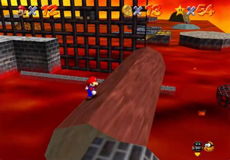 Lethal Lava Land Stars - Super Mario 64 Walkthrough