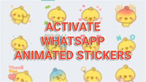 Whatsapp Animated Sticker Feature Available now - Shixanvid