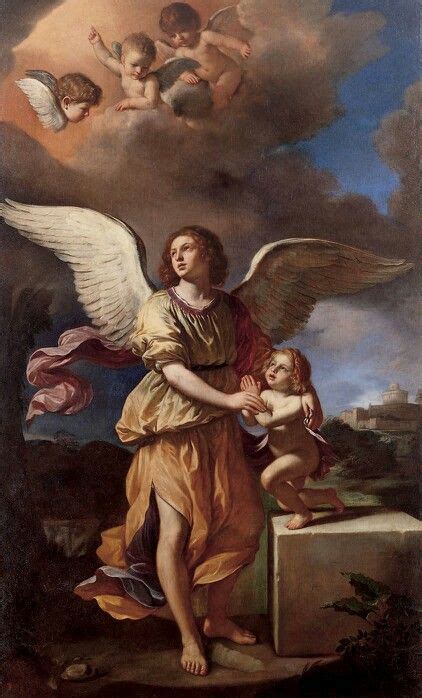 Guercino-the guardian angel | Angelo custode, Arte dell'angelo, Angeli