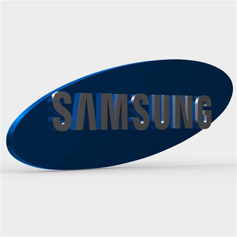 Samsung Logo - 3D Model by 3d_logoman