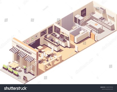 Restaurant 3d Floor Plan Royalty-Free Images, Stock Photos & Pictures ...