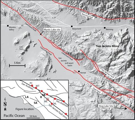 Active tectonics of the San Jacinto Fault and interaction with the San Andreas fault