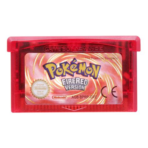 Pokémon Fire Red Gameboy Advance GBA GER Version 16bit ( Tested & Works) - Video Game, Game ...