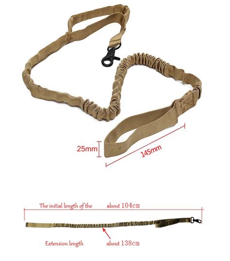 Us Army Tactical Dog Leash Waterproof Quick Release Heavy Duty Panic ...