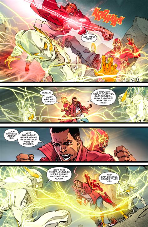 The Flash And Kid Flash VS Godspeed – Comicnewbies