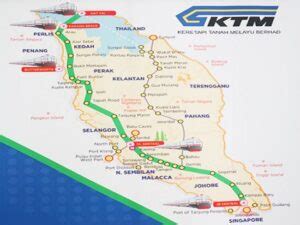 Ktm Train Malaysia route map – KTM Train Malaysia