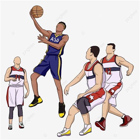 Baloncesto De La Nba PNG , Nba, Baloncesto, Ilustración Vectorial PNG y ...