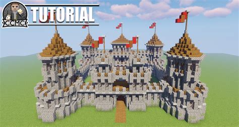 Minecraft Medieval Castle Schematic