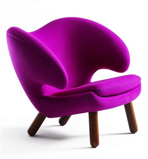 love the colour and the chair! | Purple chair, Dining room chairs ...