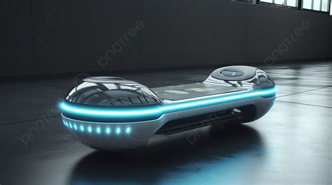 Fondo Hoverboard Futurista En Plataforma Futurista Fondo, Foto De Hoverboard Imagen de Fondo ...