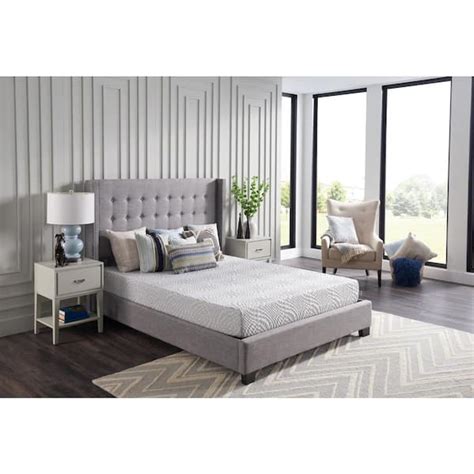 Sealy Essentials 8 in. Firm Memory Foam Smooth Top Twin Mattress in a ...