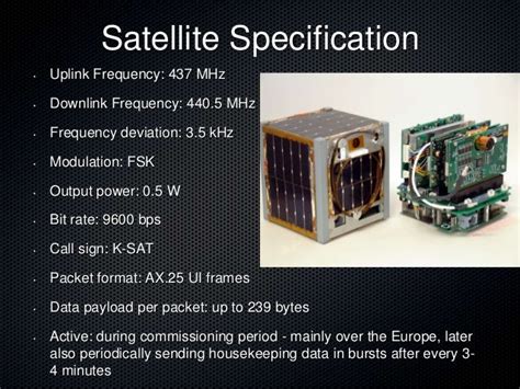 Design & Implementation of a Cube Satellite