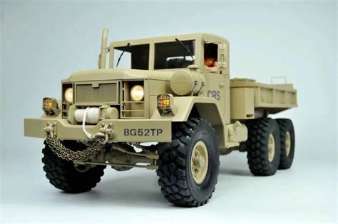 Aliexpress.com : Buy NEW 1/10 Scale RC 6X6 Military Truck Tractor Metal Chassis Rock Cralwer 6WD ...