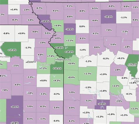 Kansas City Area Population Change 2010-2020 : r/kansascity