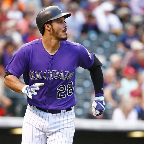 Nolan Arenado Exits Game vs. Braves with Hand Injury | News, Scores, Highlights, Stats, and ...