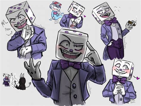 King dice cuphead fanart - virginbxe