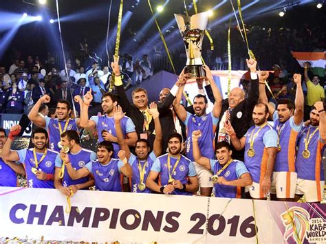 Kabaddi World Cup 2016: India Beat Iran to Clinch Title | Kabaddi News