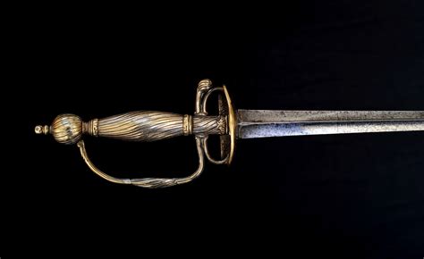 Napoleonic Swords and Sabers Collection: French Small Sword XVIII century