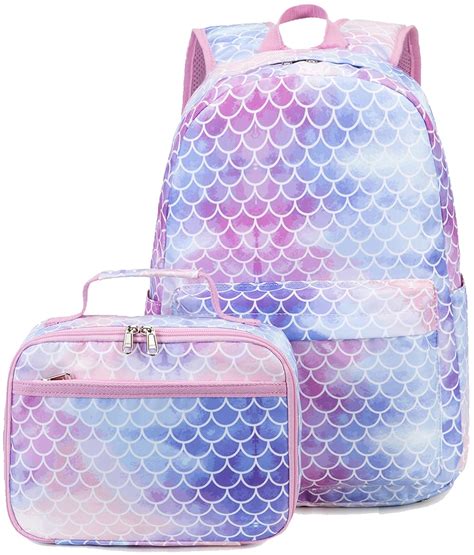 CAMTOP Backpack for Girls Kids School Backpack with Lunch Box Preschool ...