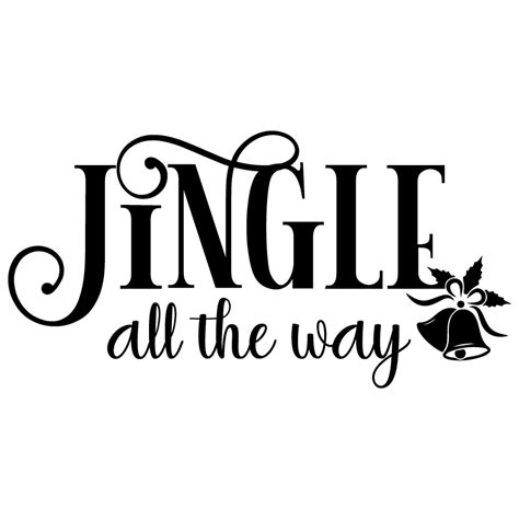 Jingle All the Way – Wall Decal – BAMM Graphix