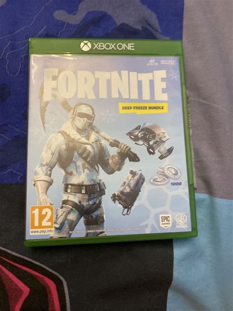 OG Fortnite Official Disk Xbox One Series X Deep Freeze Bundle (NO DLC ...