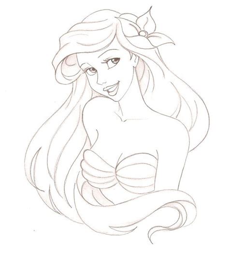 My sister drew this pic..... | Mermaid drawings, Disney art drawings, Disney drawings sketches