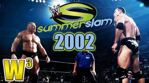 WWE Summerslam 2002 Review | Wrestling With Wregret - YouTube