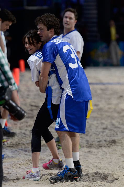 Ian and Nina Celebrity Beach Bowl 2013 HQ - Ian Somerhalder and Nina Dobrev Photo (33503570 ...