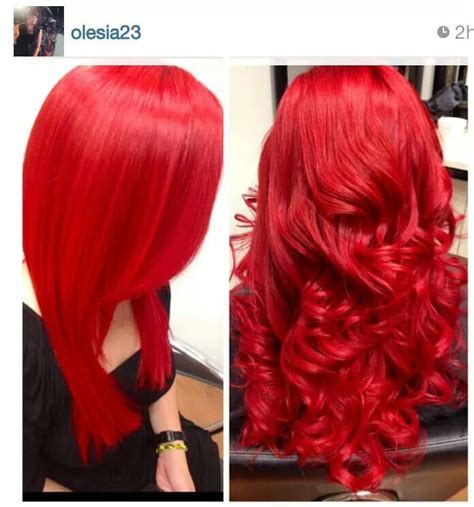 Wicked fire engine red hair love it! | Red/Copper hair color | Pinterest | Fire engine, Red hair ...