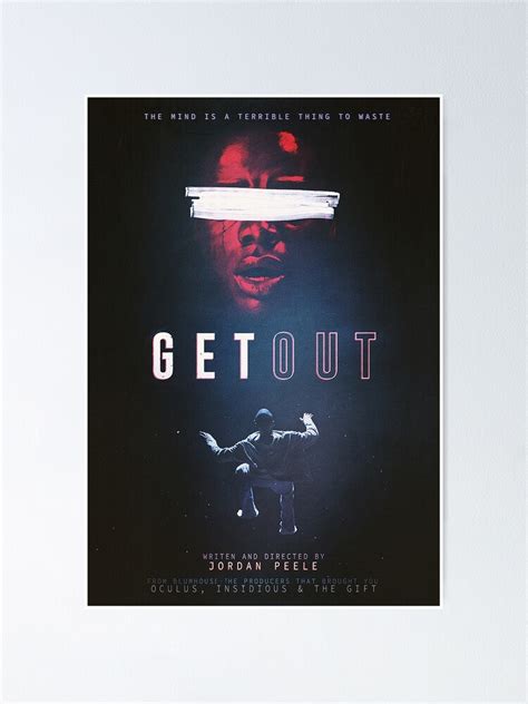 "Get Out - Movie Poster" Poster for Sale by taralundrigan | Redbubble