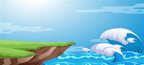 Sea Cliff Vector Art, Icons, and Graphics for Free Download