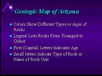 Geologic Map of Arizona