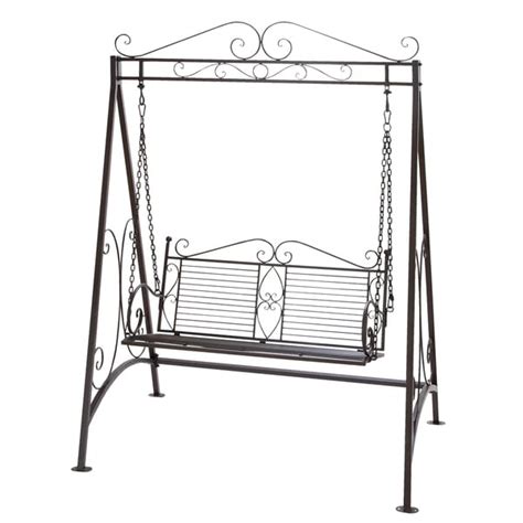 Shop Metal Garden Swing - Free Shipping Today - Overstock.com - 10164327