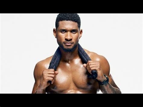 Usher is getting a new tattoo on his face - YouTube