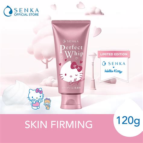 Hello Kitty Senka Perfect Whip Collagen In Cleanser (120g) | Shopee ...