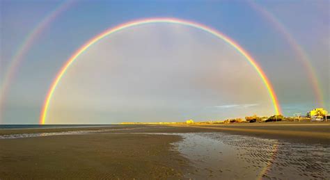 Increíble y hermoso espectáculo de la naturaleza: Mirá el “doble ...