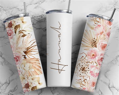 Tumbler Wrap With Name Sublimation Tumbler Designs Add Your - Etsy