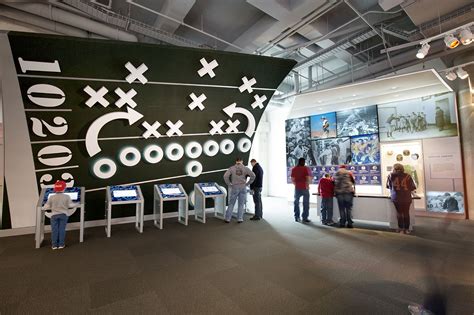 Physical and interactive #exhibits at #College Football Hall of Fame | Football hall of fame ...