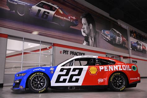 Team Penske releases Joey Logano's Darlington throwback scheme - Jayski's NASCAR Silly Season Site