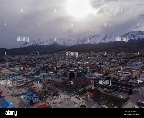 Scenic views of Ushuaia, Argentina, Patagonia Stock Photo - Alamy