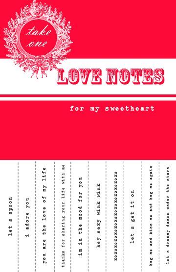 Free Printable Valentine Sweetheart Notes | Valentines printables free ...