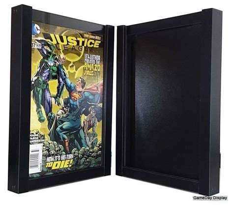 Comic Book MAGAZINE Display Frame Case Black by DisplayToday